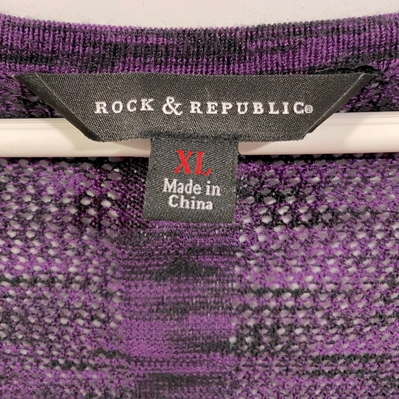 Rock & Republic Asymmetrical Sweater - Picture 3 of 6